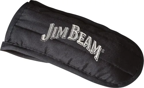Miniatura 5 de Jim Beam JB0159, construcción resistente, sartén de hierro fundido pre-sazonado con base de madera y manopa, negro, pequeño