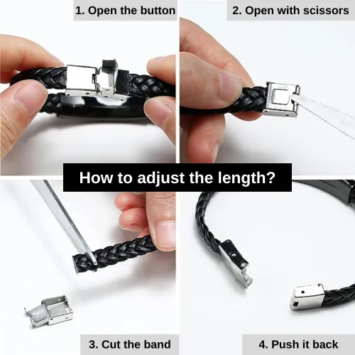 Miniatura 7 de DARIN GIFT - Pulsera de cuero trenzado con texto en inglés "To My Little Brother", regalo de hermano hermana, gracias por tu amor y apoyo, regalos