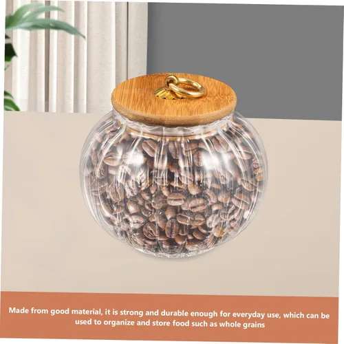 Miniatura 3 de BESTOYARD Tarro de cristal de calabaza 3pcs Cereales Pasta