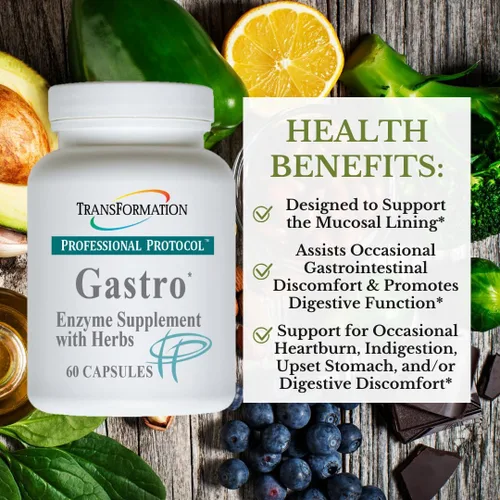 Miniatura 2 de TRANSFORMATION La génesis de la buena salud: suplemento de enzima gastrointestinal con mezcla de hierbas y vitamina E, alivia las molestias