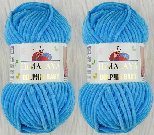 Miniatura 15 de Himalaya Dolphin 80301 - Ovillo de lana para tejer, 2 madejas, 264 yardas, 2 x 3.53 oz (80301)