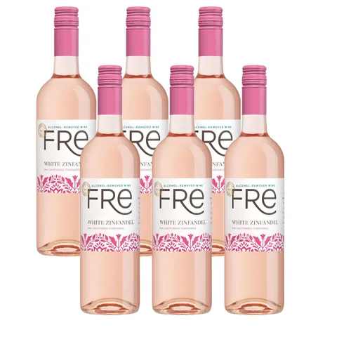 Miniatura 11 de Sutter Home Fre White Zinfandel from California Vineyards - Fragrant Strawberry Aromas with Pleasant, Lingering Finish (2 Pack, White Zinfandel)