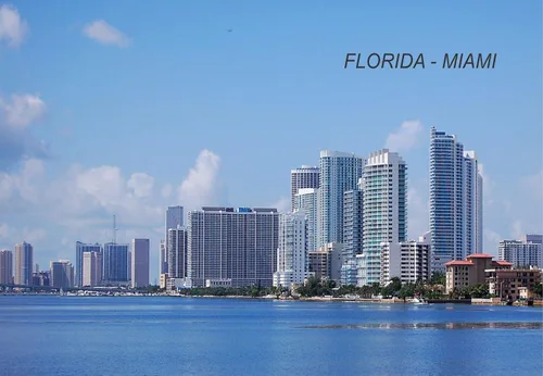 Miniatura 19 de Imanes de nevera para refrigerador de Florida USA United States (1 pieza, estilo: Boca Raton #FL74)