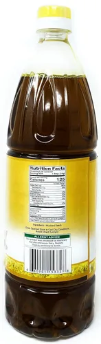 Miniatura 2 de Aceite de mostaza Rani (Kachi Ghani) 33.8 onzas (1 litro) sin OMG Sin gluten Vegano 100% natural Kosher