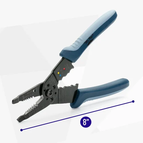 Miniatura 4 de Mr. Pen pelacables azul de 8 pulgadas - herramienta pelacables, cortador de alambre, herramienta de pelado