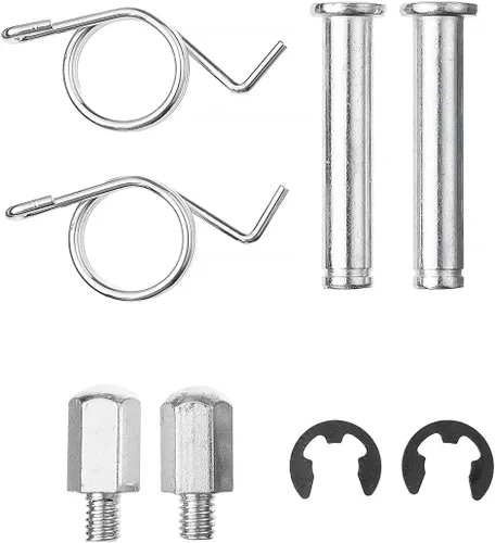 Miniatura 5 de Kit de soportes para reposapiés delanteros para motociclista para modelos Suzuki GSXR600 GSXR750 2006-2010 (delantero-negro-1)