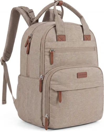 Miniatura 11 de Mommore Mochila para pañales, bolsa de pañales extra grande para 2 niños/gemelos con cambiador para viajes al aire libre, 1-negro, Grande