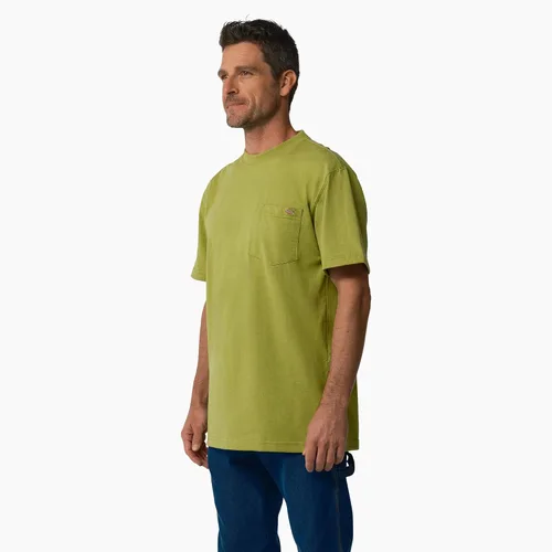 Miniatura 3 de Dickies Camiseta jaspeada pesada de manga corta para hombre, talla grande y alta