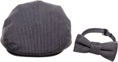 Miniatura 19 de Born to Love Gorro de conductor a rayas para niños pequeños