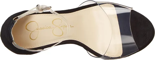 Miniatura 5 de Jessica Simpson Women's Daisile Faux Leather Ankle Strap Stiletto Heeled Sandal
