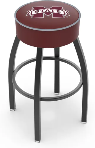Miniatura 27 de The Holland Bar Stool Company L8B1-4 Georgia Tech - Taburete giratorio con base antiarrugas, color negro