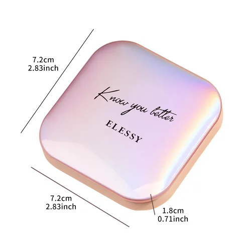 Miniatura 5 de ELESSY Paleta Iluminadora de Maquillaje de Larga Duración Polvo Iluminador Facial con Brillo Paleta Iluminadora Se Adapta a Todos los Tonos de #04