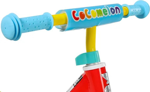 Miniatura 7 de Dynacraft Cocomelon Bicicleta de equilibrio para niños, ideal para niños pequeños, ligera y duradera, diseño divertido y colorido, perfecta para Rojo