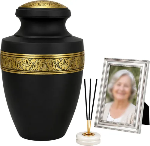 Miniatura 26 de Urnas para cenizas humanas adultas, mujeres y hombres de más de 200 pulgadas cúbicas, urna decorativa de entierro, urnas de cremación funeraria