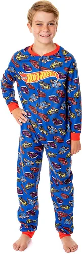 INTIMO Hot Wheels - Pijama para dormir sin pies para niños