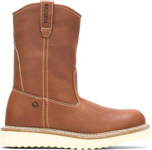 Wolverine Botas de trabajo industrial y de construcción Wellington para hombre