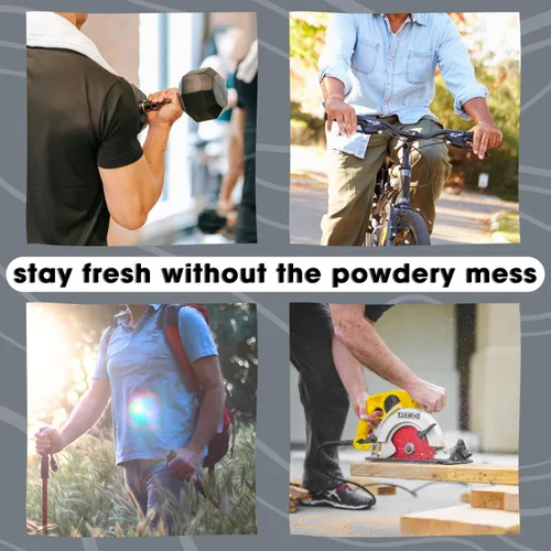 Miniatura 7 de Fresh Balls On-The-Go - Loción antirozaduras para llevar, tamaño de viaje de 0.07 onzas (paquete de 15) desodorante de bolas para hombres y crema