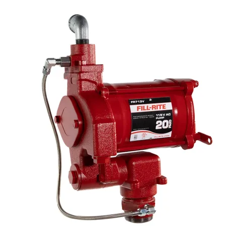 Miniatura 11 de Fill-Rite FR701V Bombas de transferencia de alta resistencia, 20 GPM, 115 VAC
