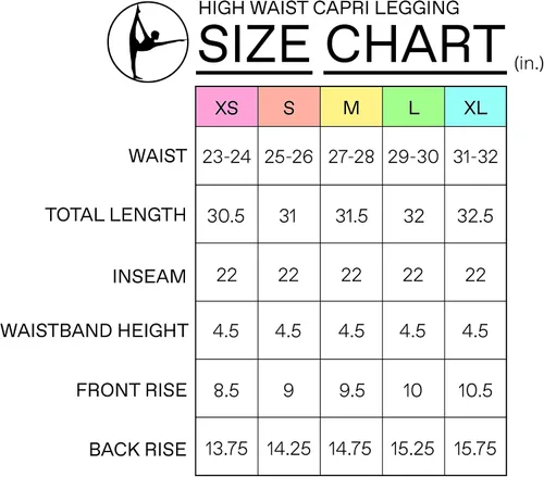 Miniatura 5 de 90 Degree By Reflex Capris de yoga Power Flex de cintura alta a prueba de sentadillas con bolsillos laterales
