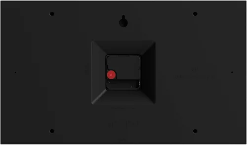 Miniatura 7 de NEWGATE® Metro Clock Reloj de pared retro 17 pulgadas de ancho Negro Estilo de mediados de siglo para cocina, sala de estar u oficina