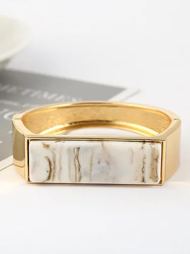 Miniatura 5 de Long tiantian Pulseras de oro de 18 quilates para mujer, pulseras de oro grueso de moda para adolescentes y niñas, pulseras de oro con bisagra