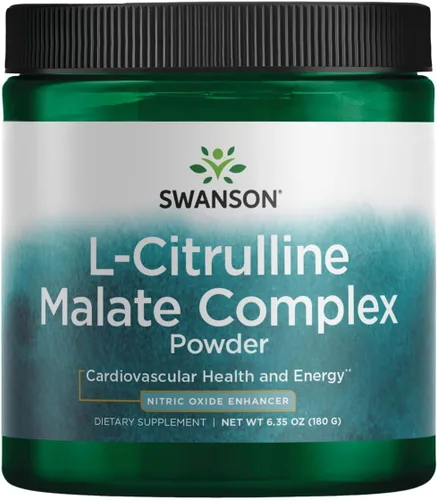 Swanson Aminoácido L-Citrulina Malato Complejo 6.35 oz (180 g) Pwdr