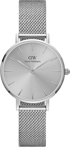 Miniatura 4 de Daniel Wellington Reloj Petite Sterling, pulsera de malla de plata
