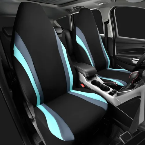 Miniatura 2 de CAR PASS AquaShield - Fundas de asiento de automóvil impermeables de neopreno solo para asientos delanteros, fundas de asiento de cubo de respaldo