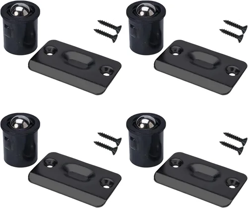 Miniatura 9 de Pestillo de bola de puerta, accesorios para puertas interiores, 13/16 pulgadas x 1 pulgada, tensión de puerta ajustable