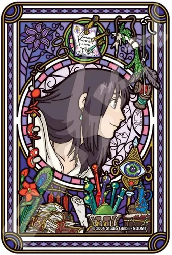 Ensky - Howl's Moving Castle- Howl's Room, rompecabezas de cristal artístico de 126 piezas (126-AC68)