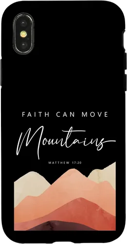 Miniatura 5 de iPhone 12/12 Pro Faith Can Move Mountains - Funda cristiana inspiradora Mateo 17 20