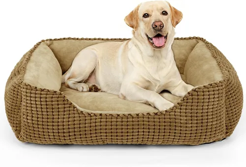 Miniatura 13 de MIXJOY Camas para Perros Pequeños, Camas para Gatos de Interior Lavables, Calmante para Mascotas Perro de Tamaño Pequeño, Camas Rectangulares Suaves