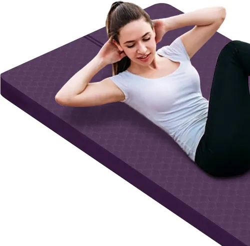 nuveti Tapete Grande para Ejercicios - Tapete de Yoga de 15mm/20mm/30mm de Grosor | Tapete de Ejercicios para Fitness, Yoga, Pilates, Estiramientos