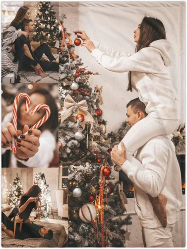 Miniatura 10 de Manta personalizada con fotos, texto, mantas personalizadas para adultos y niños, manta personalizada con imágenes para amor, boda, cumpleaños, Foto