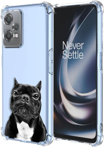 Miniatura 44 de Funda para OnePlus Nord CE 2 Lite 5G Clear Flower Phone Case Soft TPU a prueba de golpes, antiarañazos, funda protectora para 1+Nord CE2 Lite 5G