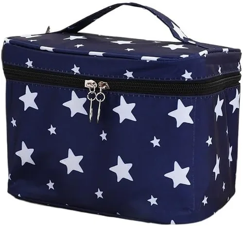 Miniatura 10 de Bolsa De Maquillaje Portátil Impermeable Para Mujer, Organizador De Artículos De Tocador De Alta Capacidad, Estuches De Cosméticos De