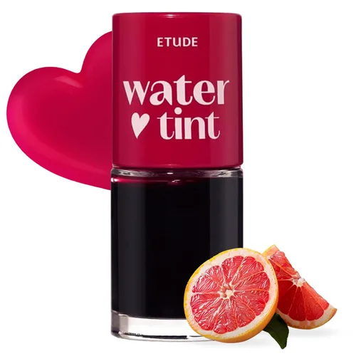 Miniatura 15 de ETUDE Dear Darling Water Tint – Cherry Ade (0.32 onzas) Tinte labial de color vivo con acabado hidratante sin peso y no pegajoso Tinte de labios