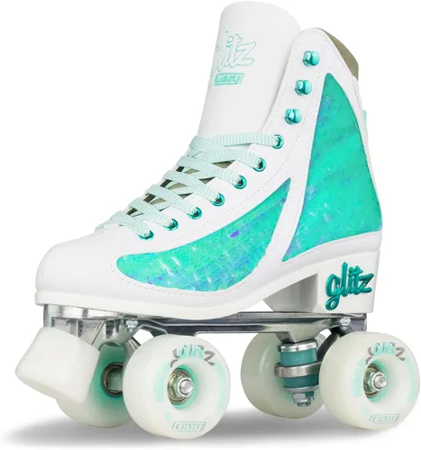 Miniatura 13 de Crazy Skates Glitz - Patines de ruedas para mujeres y niñas – Deslumbrante purpurina brillante patines Quad