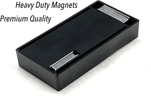 Miniatura 3 de 1 JUMBO Hide A Key Holder magnético debajo del coche llaves de repuesto casa cobertizo RV barco camión oficina almacenamiento objetos de valor