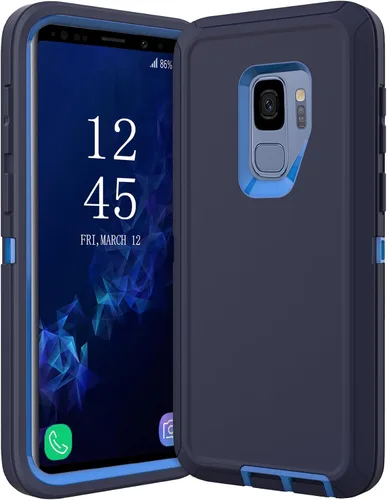 Miniatura 9 de Funda protectora resistente para Samsung Galaxy S9, a prueba de golpes, resistente a las caídas, Galaxy S9 Csae, 5.8 pulgadas (negro/gris)