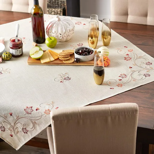 Miniatura 3 de DII Decoración de mesa de otoño, decoración de interior, Acción de Gracias, decoración de mesa, 40 x 40, trigo otoñal