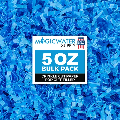 Miniatura 14 de MagicWater Papel de Corte Ondulado para Cestas de Regalo - 10 LB - Verde Militar - Perfecto para Relleno de Papel Triturado, Relleno de Cestas