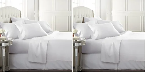 Miniatura 31 de Danjor Linens Juego de sábanas Cal King para personas que duermen con calor, sábanas de calidad de hotel con 4 fundas de almohada, bolsillos 03