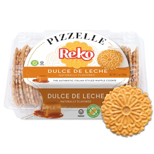 Miniatura 16 de Reko Pizzelle Galleta auténtica estilo italiano, arce, 7 onzas (paquete de 1)