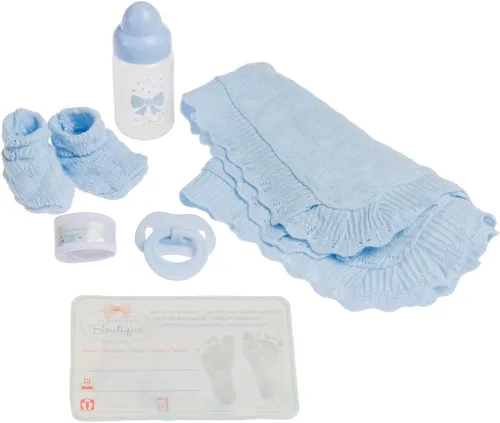 Miniatura 3 de Muñeca de bebé anatómicamente correcta de niño real Muñeca de bebé de 15" totalmente de vinilo JC Toys - La Newborn Fabricada en España Azul