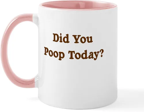 Miniatura 17 de CafePress Time To Poop Mugs Taza de café de cerámica de 11 oz (11.0 fl oz)