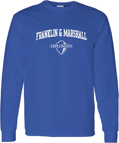 Miniatura 85 de NCAA oficial de College – University Team Color Arco Logo Manga Larga
