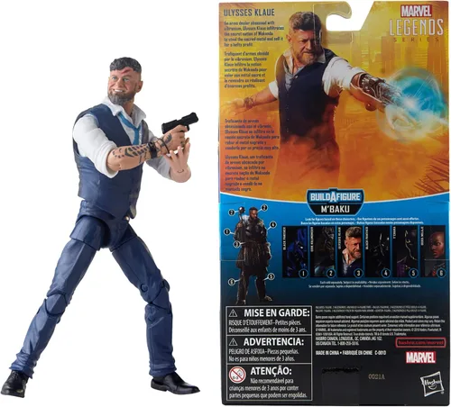 Miniatura 6 de Marvel Legends Series Black Panther - Figura de Ulysses Klaue de 6 pulgadas