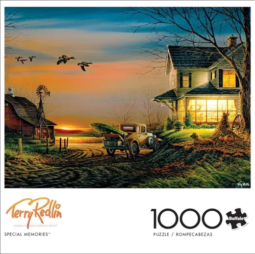 Miniatura 3 de Buffalo Games - Rompecabezas de 1000 piezas - Recuerdos especiales de Terry Redlin - Desafiantes rompecabezas de otoño y otoño para adultos - El