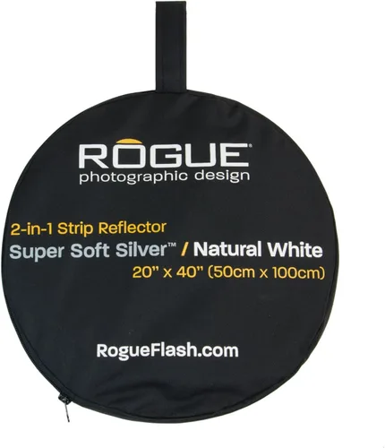Miniatura 4 de Rogue Reflector plegable 2 en 1 - Super Soft Silver / Natural White 20x40